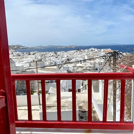 Elenitas Town House With Balcony And Sea View Appartement Mykonos Town